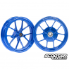 Forged Wheel set CNC Blue Honda Dio / Elite