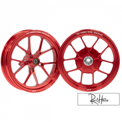 Forged Wheel set CNC Red Honda Dio / Elite