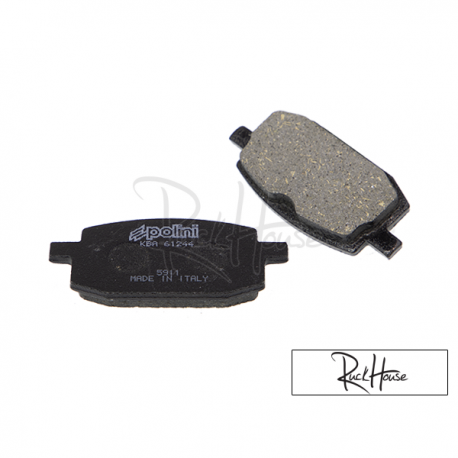 Front Brake Pads Polini Organic (Bws/Zuma – Pgo – Beamer)