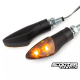 (2X) Indicator Light Str8 LED Black Tinted