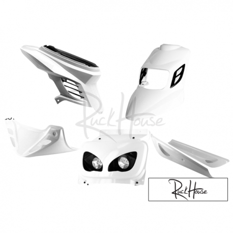 Complete Fairing Kit BCD RX White