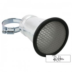 Bell mouth STR8, incl mesh insert, connection size 42mm