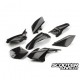 Pitbike Bodykit (7 parts) VocaHawk (Black)