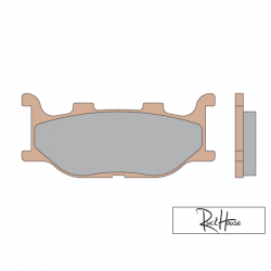 Front Brake Pads Malossi Synt (Single disc brake)