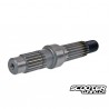 Final drive shaft short (drum brake) for GY6 50cc 139QMB/QMA