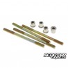 Cylinder Studs with nuts 110mm Naraku (CPI-Vento-Keeway)