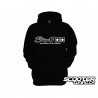 Hoody Stage6, Black, Unzipped