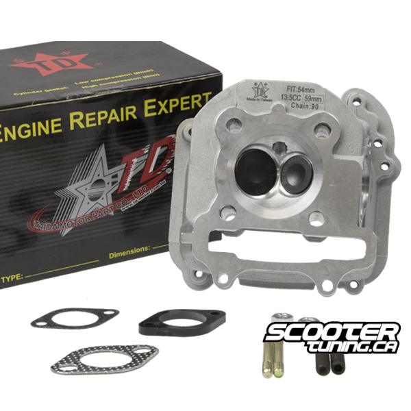 Scooter GY6 150cc Performance 63mm Valve Head with 30.5/26.5 valves