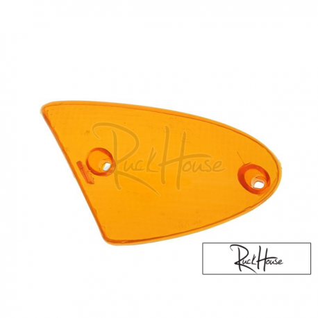 Left front indicator light lens Amber (SR50 Minarelli)