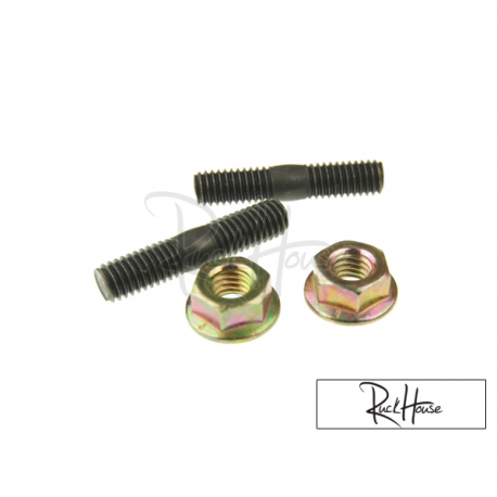 Exhaust Stud Bolt set M6x32mm