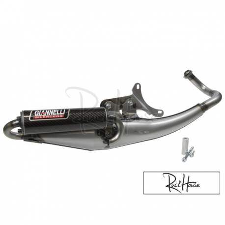 Exhaust Giannelli Extra V2 Carbon (Piaggio Injection)