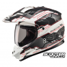 Helmet Gmax GM11 Dual Sport White / Black